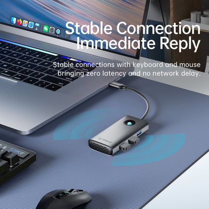 ORICO PW11-5P Type-C / USB-C 5-in-1 5Gbps Multifunction Docking Station(Silver)-garmade.com