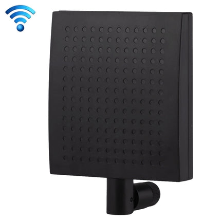 12dBi SMA Male Connector 5.8GHz Panel WiFi Antenna(Black)-garmade.com