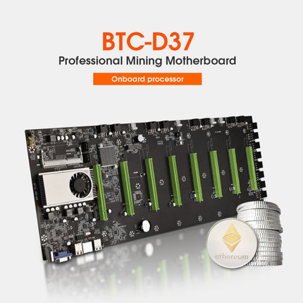 BTC-D37 Professional Mining Motherboard-garmade.com