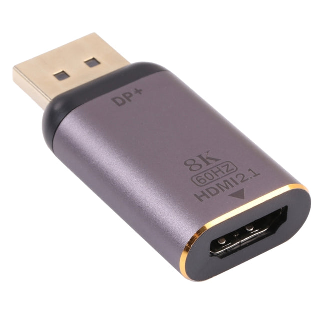 8K 60Hz HDMI 2.1 Female to DP Male Adapter-garmade.com