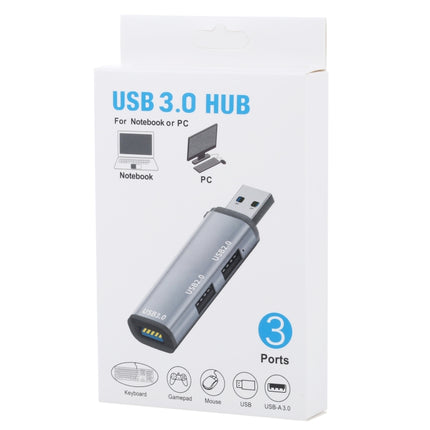 3 Ports USB 2.0 x 2 + USB 3.0 to USB 3.0 HUB Adapter-garmade.com