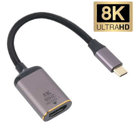 8K 60Hz HDMI Female to USB-C / Type-C Male Adapter Cable-garmade.com