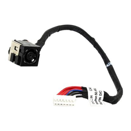 Power Jack Connector With Flex Cable for Dell Inspiron 1440 1550 2420 3420 N4050 M4010 M4040-garmade.com