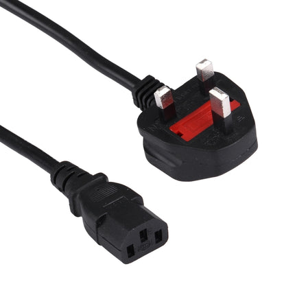 BS-1363/A LP-60L UK Plug to C13 Power Cable with Fuse for PC & Printers & Scanner, Length: 3m-garmade.com