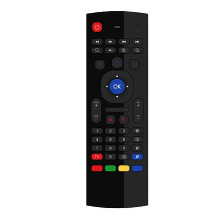 MX3 Voice Version 2.4GHz Fly Air Mouse Wireless Keyboard Remote Control with Gyroscope-garmade.com