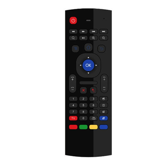 MX3 Voice Version 2.4GHz Fly Air Mouse Wireless Keyboard Remote Control with Gyroscope-garmade.com