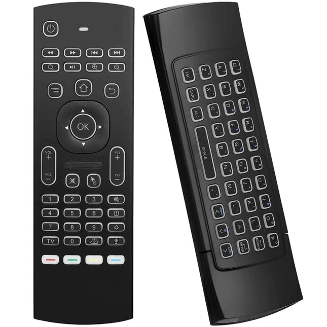 MX3-L Voice with Backlight 2.4GHz Fly Air Mouse Wireless Keyboard Remote Control-garmade.com