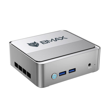 BMAX B3 Windows 11 Mini PC, 16GB+512GB, Intel Jasper Lake N5095, Support HDMI / RJ45 / TF Card, US Plug(Space Grey)-garmade.com