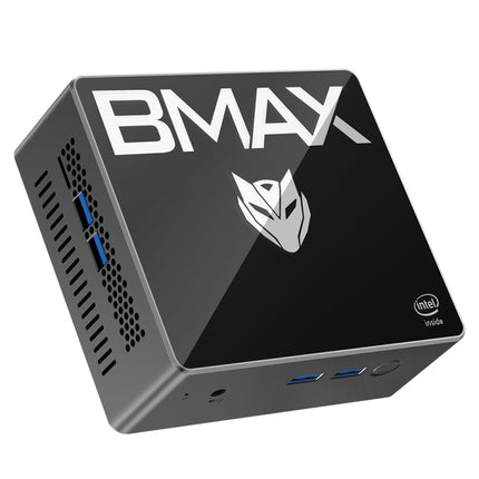 BMAX B2 Pro Windows 11 Mini PC, 8GB+256GB, Intel Gemini Lake N4100, Support HDMI / RJ45 / TF Card, US Plug(Space Grey)-garmade.com