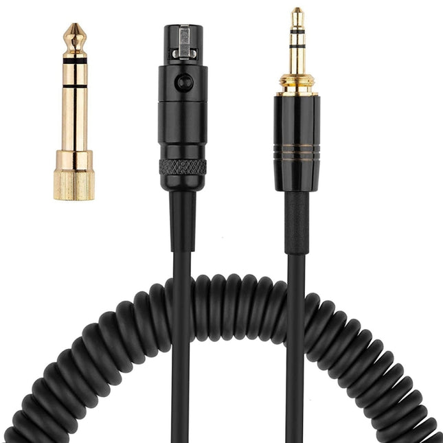ZS0225 Headphone Audio Cable for AKG Q701 / Pioneer HDJ-2000 (Black)-garmade.com