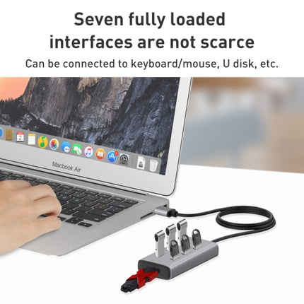 8108 7 Ports USB 3.0 to USB 3.0 HUB, Cable Length: 80cm-garmade.com