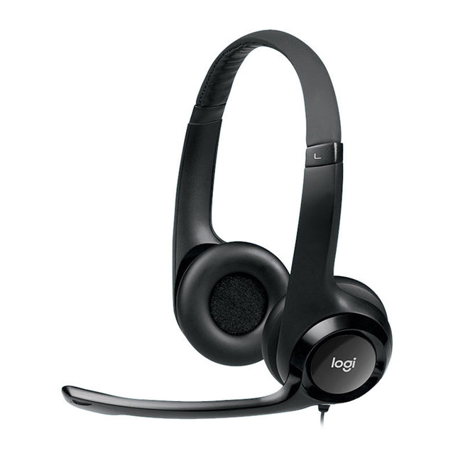 Logitech H390 USB Wired Headset Stereo Headphones with Noise-Cancelling Microphone-garmade.com