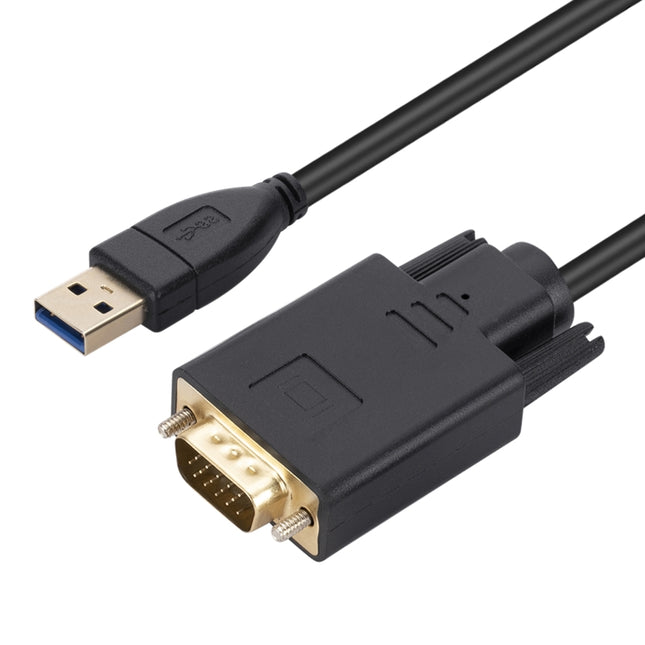 1.8m USB3.0 to VGA Converter Extension Cable-garmade.com