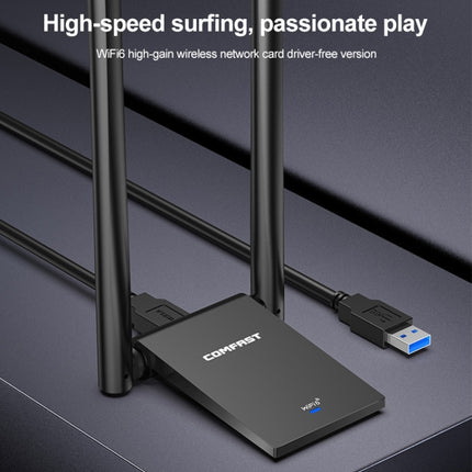 COMFAST CF-965AX 1800Mbps Dual Band Wireless Network Card WiFi6 USB Adapter-garmade.com