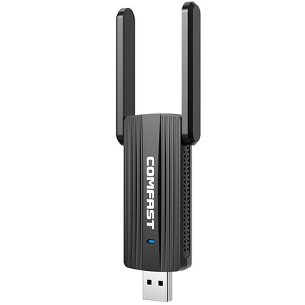 COMFAST CF-921AC V2 1300Mbps USB 5G Dual Frequency Wireless Network Card with Antenna-garmade.com