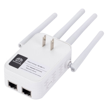 ZX-R08 300Mbps 2.4G WiFi Repeater Signal Amplifier, US Plug-garmade.com