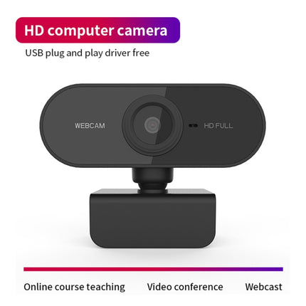 HD-U01 1080P USB Camera WebCam with Microphone-garmade.com