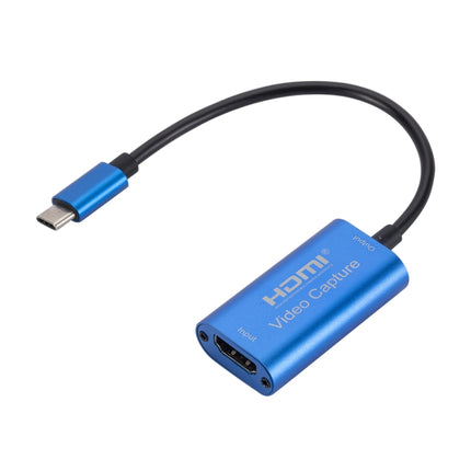 CJK025 USB-C / Type-C Male to HDMI Female Audio Video Capture Card-garmade.com