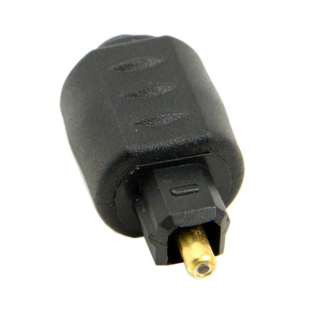 EMK Round Port to Square Port Conversion Head Optical Fiber Adapter Audio Adapter-garmade.com