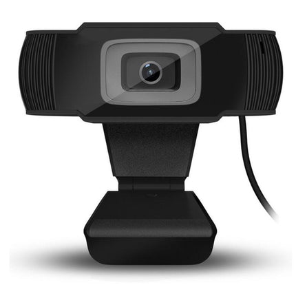 HXSJ A870 480P Pixels HD 360 Degree WebCam USB 2.0 PC Camera with Microphone Cable Length: 1.4m(Black)-garmade.com