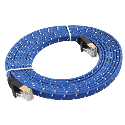 8m Gold Plated CAT-7 10 Gigabit Ethernet Ultra Flat Patch Cable for Modem Router LAN Network, Built with Shielded RJ45 Connector-garmade.com