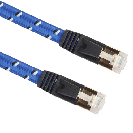 8m Gold Plated CAT-7 10 Gigabit Ethernet Ultra Flat Patch Cable for Modem Router LAN Network, Built with Shielded RJ45 Connector-garmade.com