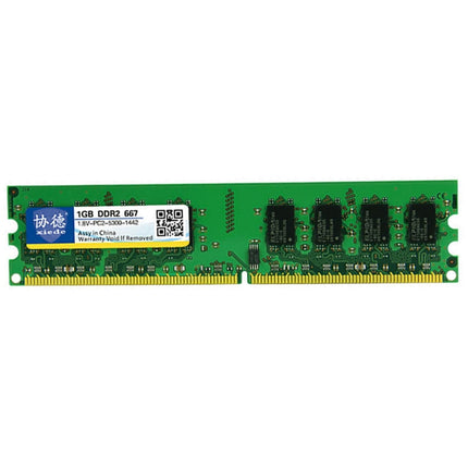 XIEDE X010 DDR2 667MHz 1GB General Full Compatibility Memory RAM Module for Desktop PC-garmade.com