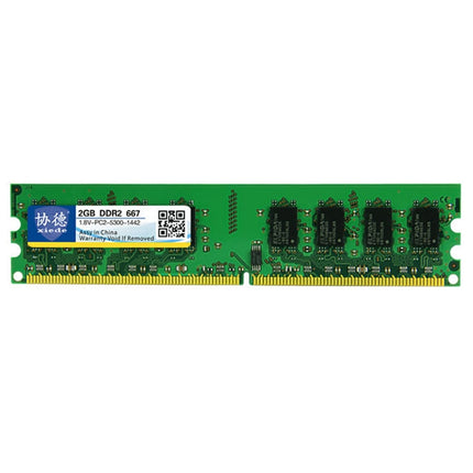 XIEDE X011 DDR2 667MHz 2GB General Full Compatibility Memory RAM Module for Desktop PC-garmade.com