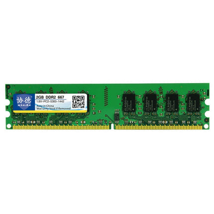 XIEDE X011 DDR2 667MHz 2GB General Full Compatibility Memory RAM Module for Desktop PC-garmade.com