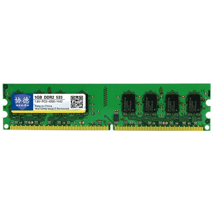 XIEDE X014 DDR2 533MHz 1GB General Full Compatibility Memory RAM Module for Desktop PC-garmade.com