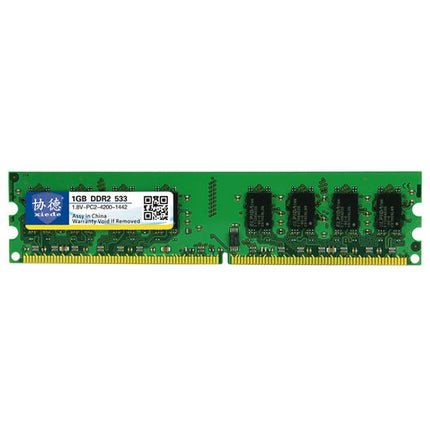 XIEDE X014 DDR2 533MHz 1GB General Full Compatibility Memory RAM Module for Desktop PC-garmade.com