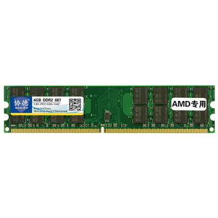XIEDE X018 DDR2 667MHz 4GB General AMD Special Strip Memory RAM Module for Desktop PC-garmade.com