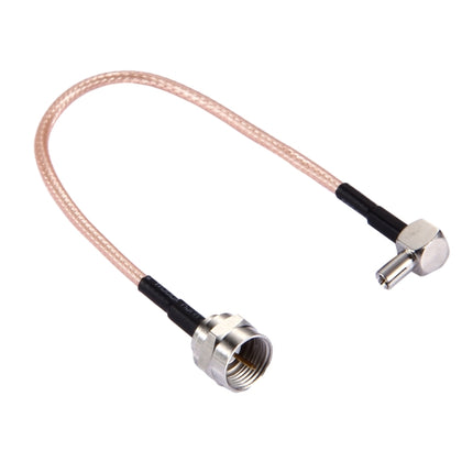 15cm TS9 to F Male RG316 Cable(Gold)-garmade.com