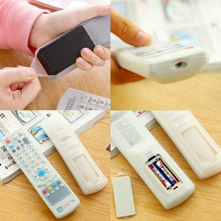 5 PCS Long Design Air Conditioning Remote Control Silicone Protective Cover, Size: 16*5.5*2cm-garmade.com