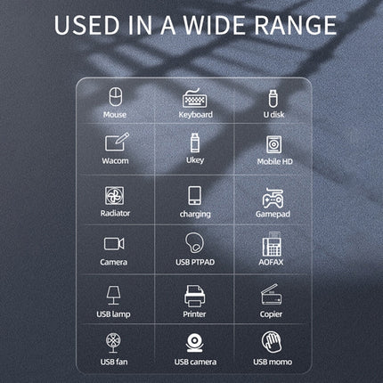 BYL-2301 5 in 1 USB-C / Type-C to USB Multifunctional Docking Station HUB Adapter-garmade.com