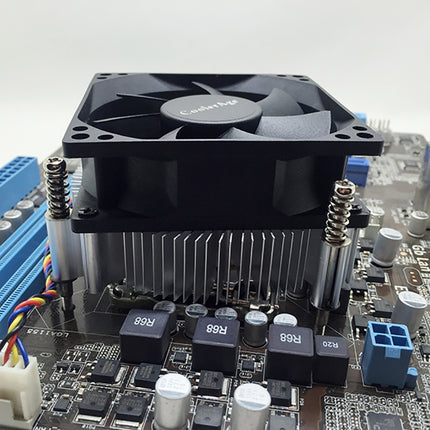 4Pin CPU Cooler Mute Silent Fan Thickened Aluminum Heat Sink for Intel 1155 / 1150 / 1151-garmade.com