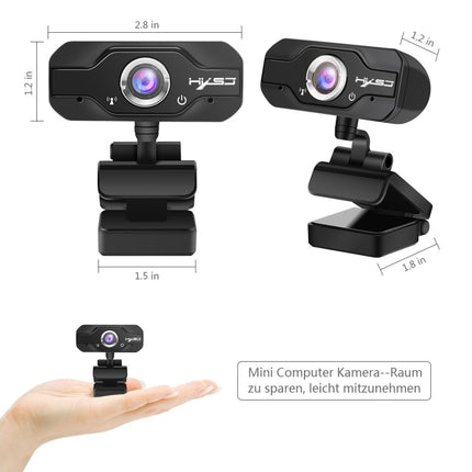 HXSJ S50 30fps 100 Megapixel 720P HD Webcam Cable Length: 1.4m-garmade.com