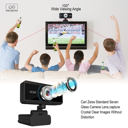 HXSJ S90 30fps 1 Megapixel 720P HD Webcam Cable Length: 1.5m-garmade.com