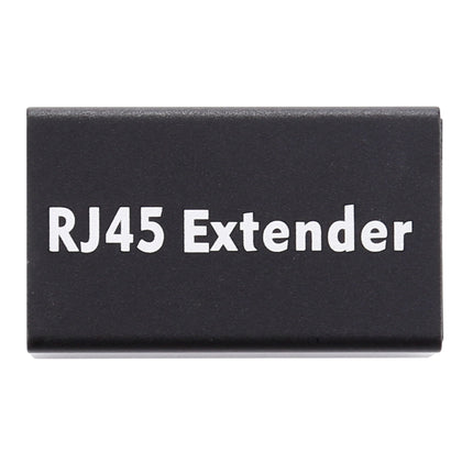 RJ45 Aluminum Alloy Expansion Head Extender (Black)-garmade.com