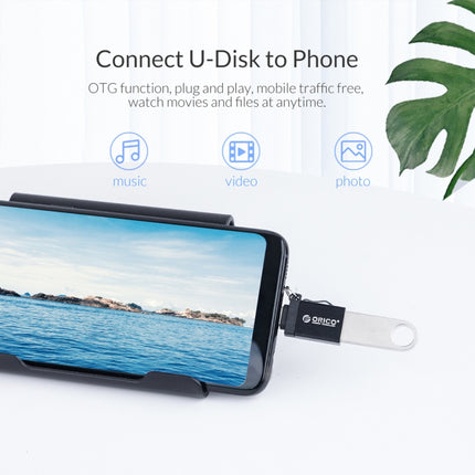 ORICO CBT-UT01-BK-BP Type-C to USB 3.0 Adapter(Black)-garmade.com