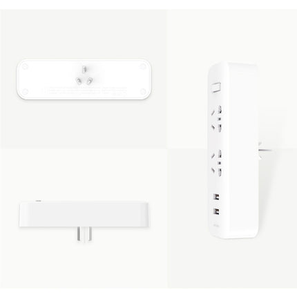 Original Xiaomi Mijia Power Strip Converter Portable Plug Travel Adapter with 5V / 2.1A Dual USB Fast Charging Ports for Home, Office-garmade.com