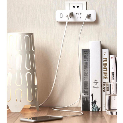 Original Xiaomi Mijia Power Strip Converter Portable Plug Travel Adapter with 5V / 2.1A Dual USB Fast Charging Ports for Home, Office-garmade.com