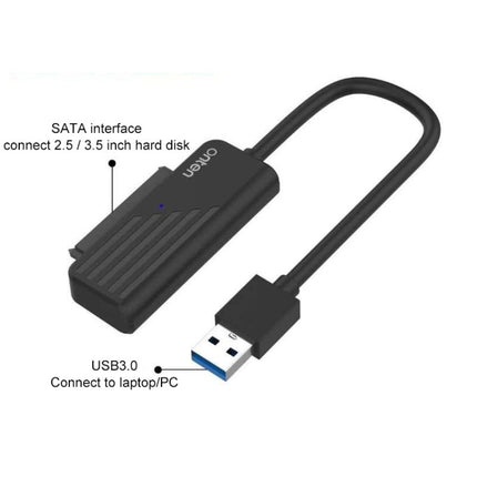 Onten US301 USB 3.0 to SATA Adapter for Universal 2.5/3.5 HDD/SSD Hard Drive Disk-garmade.com