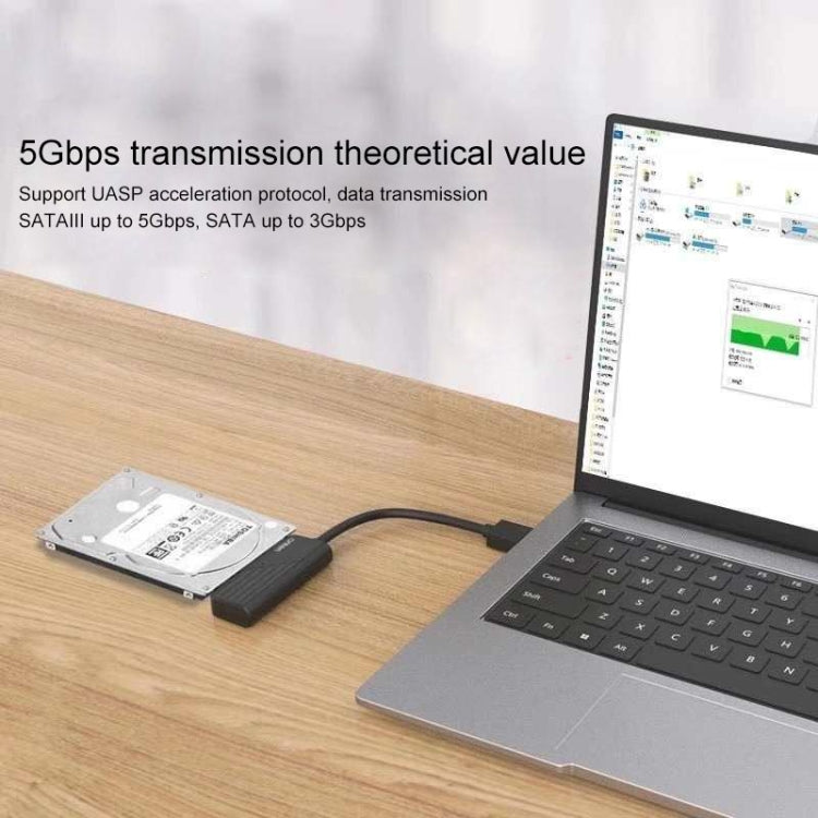 Onten US301 USB 3.0 to SATA Adapter for Universal 2.5/3.5 HDD/SSD Hard Drive Disk-garmade.com