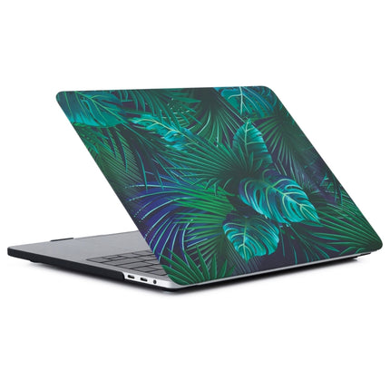 Palm Leaves Pattern PC Hard Shell Case for Macbook Pro 13.3 inch with Touch Bar-garmade.com