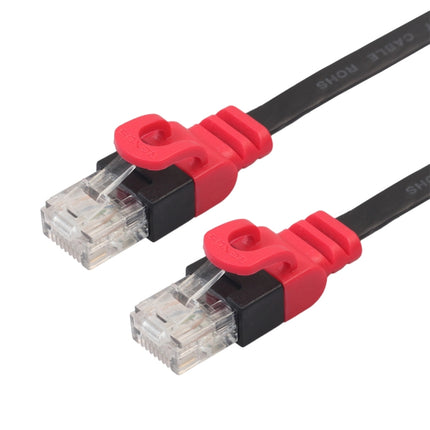 REXLIS CAT6-3 CAT6 Flat Ethernet Unshielded Gigabit RJ45 Network LAN Cable, Length: 0.5m-garmade.com