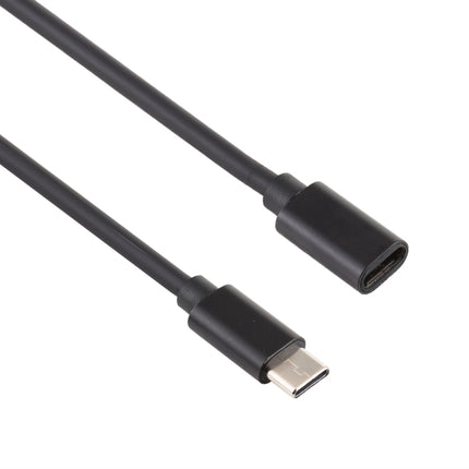 Type-C / USB-C Male to Female Power Adapter Charger Cable, Length: 1.5m (Black)-garmade.com