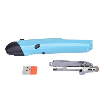 PR-08 6-keys Smart Wireless Optical Mouse with Stylus Pen & Laser Function (Blue)-garmade.com