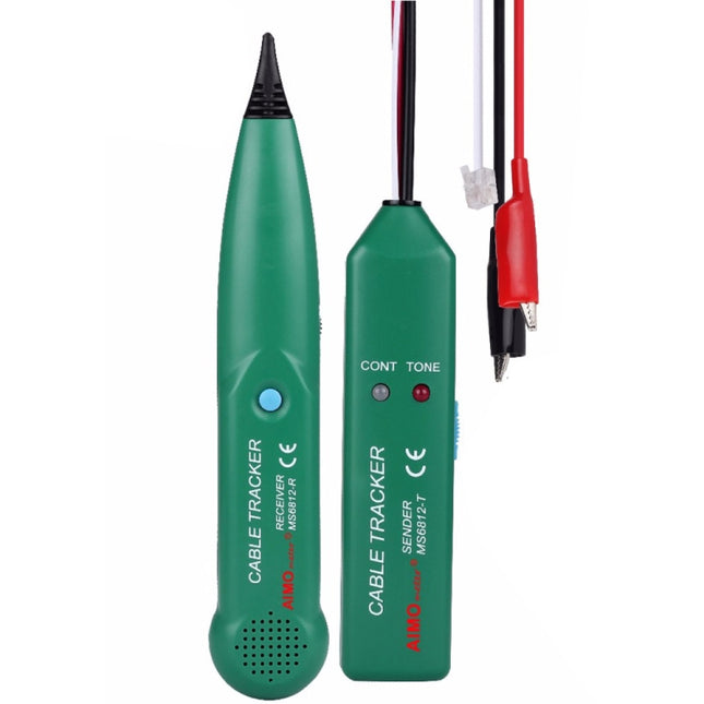 BSIDE MS6812 RJ11 & RJ45 Telephone Line Cable Tracker, Including Sender & Receiver-garmade.com