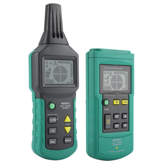 BSIDE MS6818 9V Buried Cable Finder Tracker, Measuring Range: AC / DC 12V-400V-garmade.com